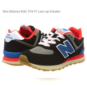 New Balance Kids' 574 V1 Lace-up Sneaker INFANTS SIZE 3W